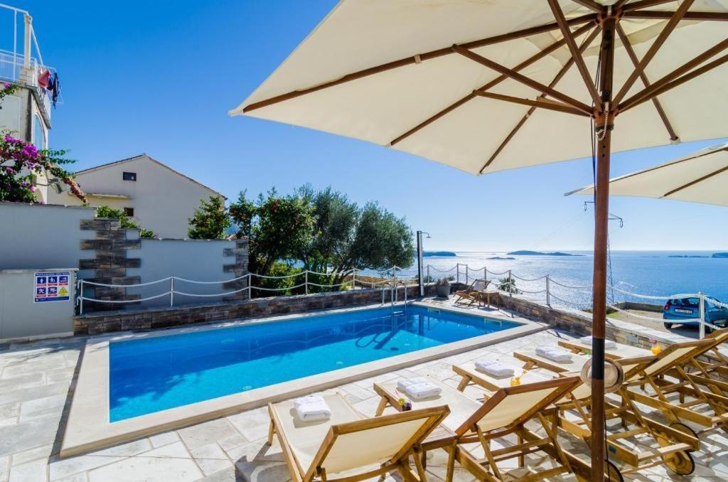 Apartments Villa Capitano Mlini Kamer foto
